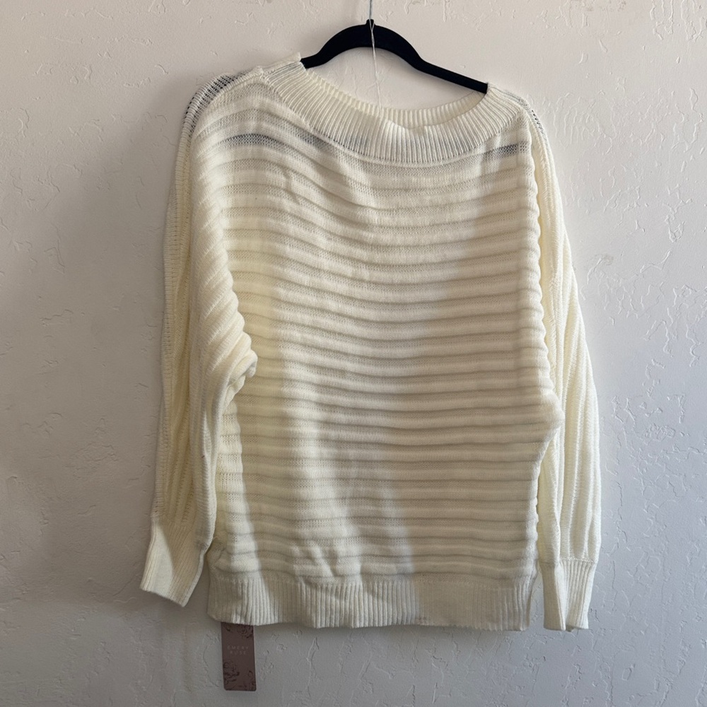 Elegant Cream Sweater